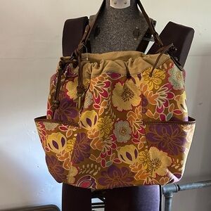 Fossil Floral Women's Bag in Multicolor